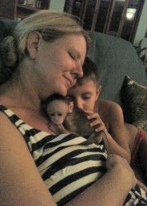 Jane & her two little boys